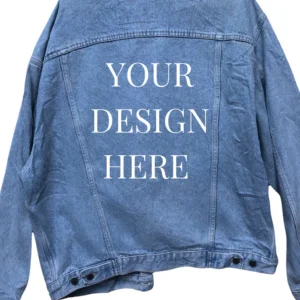 Custom Your Own Design Vintage Denim Trucker Jacket – S-XXL