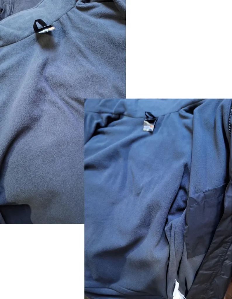 Vintage Hello Spring Fleece-Lined Bomber Jacket – Custom Design - Image 4