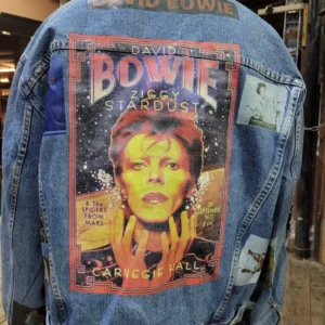 Vintage David Bowie Ziggy Stardust Denim Trucker Jacket