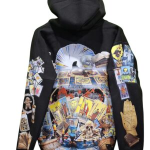 Tarot Theme Graphic Hoodie – Premium Heavyweight Unisex Streetwear