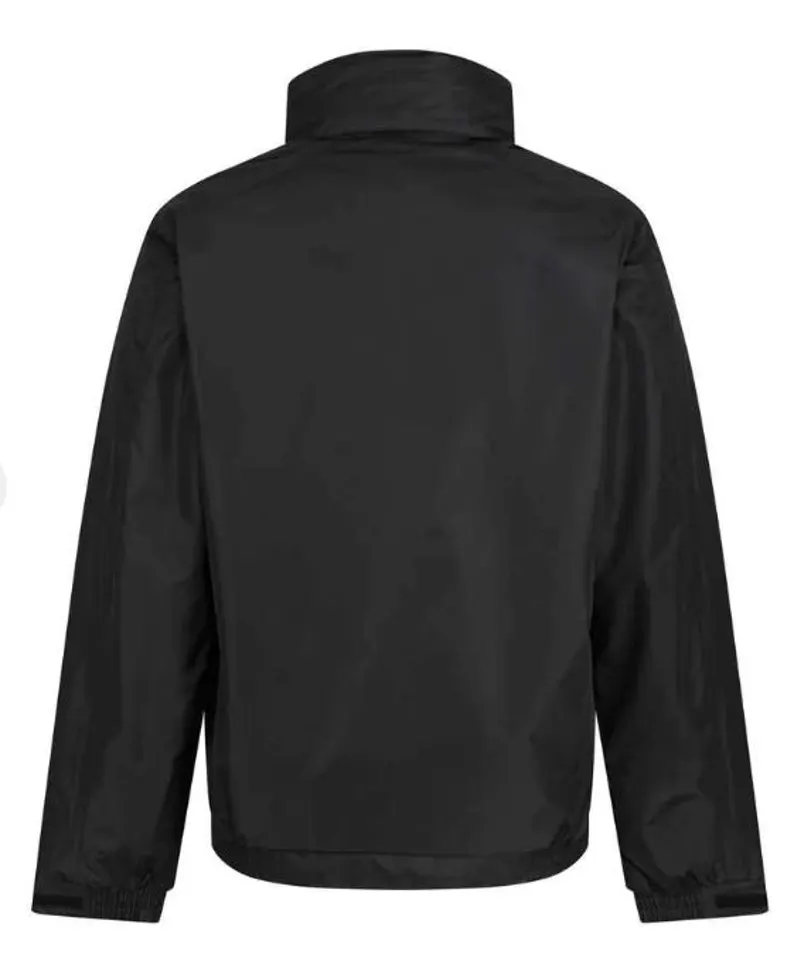 Men’s Waterproof Bomber Jacket – Black Windbreaker with Fleece Lining | Customizable Winter Jacket | Eco-Friendly Streetwear